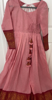 Picture of Angrakha style Handloom long dress