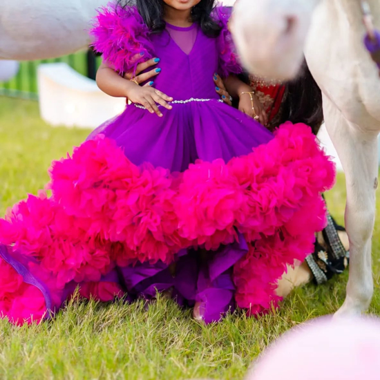 Picture of Designer Party wear couture Dress 2-4Y