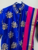 Picture of Beautiful Royal blue kurta dhoti set : age 7- 8 years