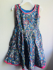 Picture of 2 sets Girls frocks and Long dress with over coat 2-4y