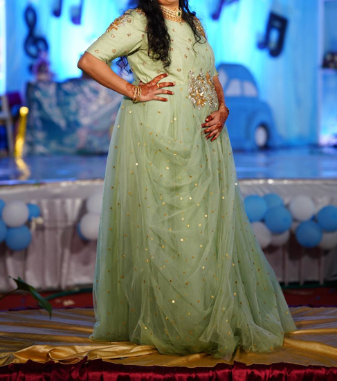 Picture of Samta n shruthi bridal designer long gown