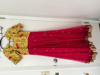 Picture of Pink & yellow long frock