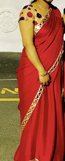 Picture of Pink saree