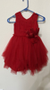 Picture of red frock 3-5Y