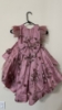 Picture of Girls pink high low frock 4-5Y