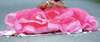 Picture of Pink floral ball gown 1-2y