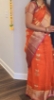 Picture of Pure Organza with kanchi border saree