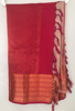 Picture of New - cream and pink kanchi copper zari saree