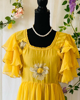 Picture of Yellow floral frock