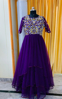 Picture of Designer maggam work layer frock (XL)