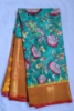 Picture of New Kalamkari banaras pattu saree