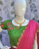 Picture of Sequin Half saree with work blouse
