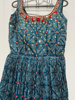 Picture of New Blue and Red crushed dress (no sleeves )