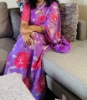 Picture of Lavender Georgette Sequence Saree