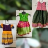 Picture of 3 benaras outfits 1 to 2 years