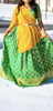 Picture of Lehenga with Cancan  and matching  blouse