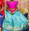 Picture of Pattu Langa with blouse 6-8Y