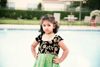 Picture of Kids 1 min saree and dress combo 4-6y