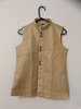Picture of Manyavar- 3 Piece Pure Raw silk Kurta Pajama and waist coat set for 12-13 Yrs