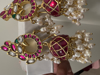 Picture of Kundan jumka with rice pearls