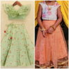 Picture of Combo Croptop & Lehenga set for Size 2-3Y