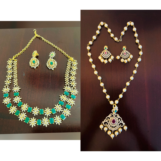 Picture of COMBO : Emerald and Pearl sets