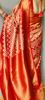 Picture of Red and gold fancy saree