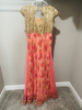 Picture of Floral longfrock with sequin yoke
