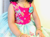 Picture of Girls Designer Frock 3-4y