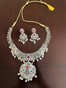 Picture of NEW Diamond Finish Necklace Set
