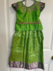 Picture of 2 Pattu Langas with maggam work blouse- 6-18m