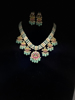 Picture of Pachi kundan pearl haram with earrings