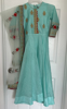 Picture of Blue long frock with dhupatta 6-8y