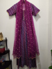 Picture of Ikkat soft silk dress with duppatta