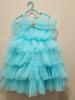 Picture of Sky blue layered tulle dress 2-3y