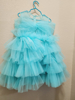 Picture of Sky blue layered tulle dress 2-3y