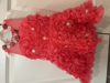 Picture of Party wear gown and choli combo- 1-2 yr