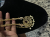 Picture of Gold finish mid length haaram