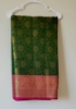 Picture of New Bottle Green Banaras Pattu Saree