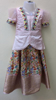 Picture of Kalamkari silk langa with embroidery blouse 5-6Y