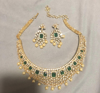 Picture of neck set -diamond finish with ear rings