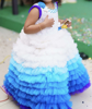 Picture of Li&Li couture Frill gown 2-3y