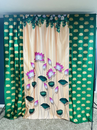 Picture of Bird pichwai backdrop decor cloth 8*8
