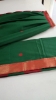 Picture of Beautiful Green and red soft silk paithani half saree