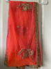 Picture of Benaras long frock with dupatta