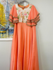 Picture of Maternity Peach indo western dress