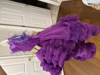 Picture of Designer purple frock 1-2y