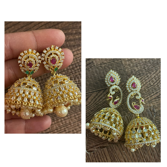 Picture of New Cz earrings combo