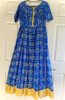 Picture of Blue kota bandhini long dress