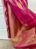 Picture of Hot pink lehariya  saree